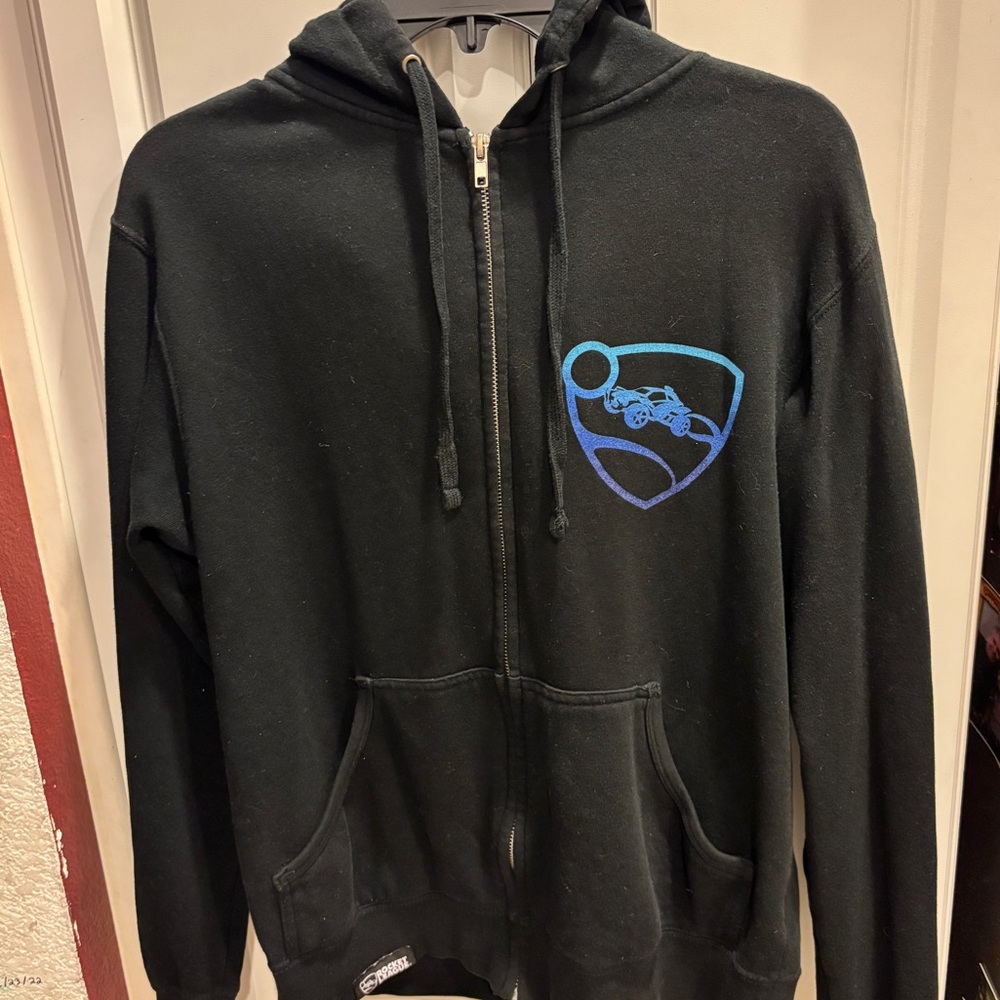 Rocket League Sweatshirt Hoodie by Jinx Adult Size Small